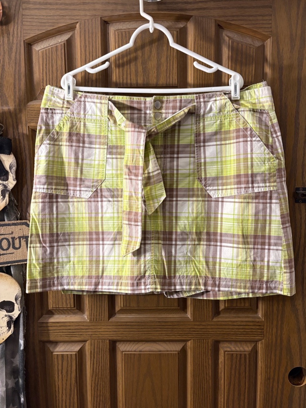 Lane Bryant Plaid Skort - Picture 3 of 7